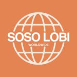 Duurzame Trui Lobi Worldwide Globe Tangerine - Ontwerp