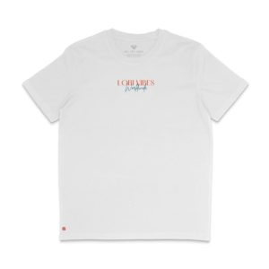 Duurzame T-shirt Lobi Vibes New York White