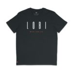 Duurzame T-shirt Lobi Worldwide Slim Black Front