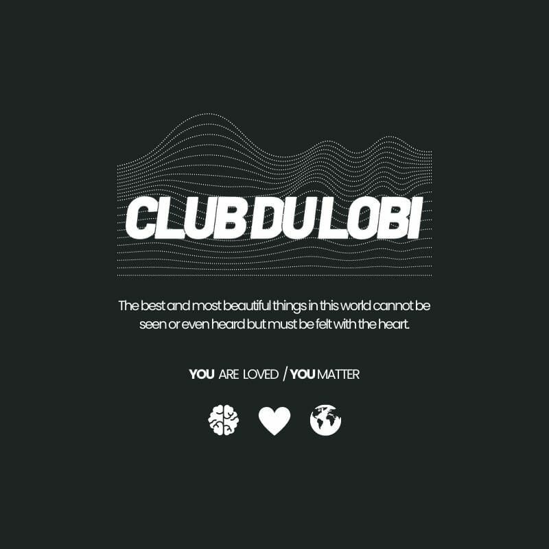 Duurzame T-shirt Club Du Lobi Wave Feeling Ontwerp