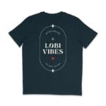 T-shirt Lobi Vibes Ibiza Navy - achter